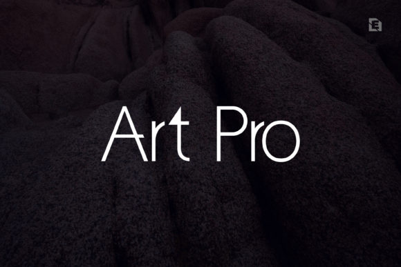 Art Pro: The Minimal Sans Serif Font That Elevates Brand Identity