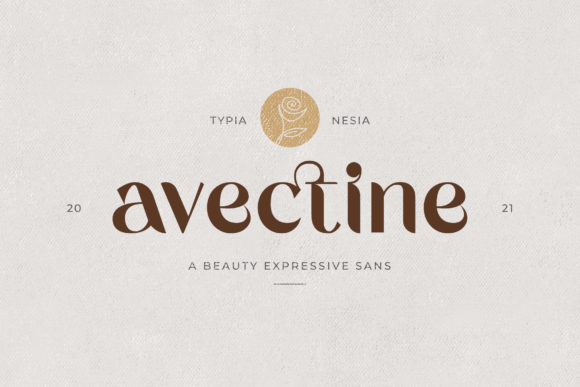 Avectine: A Clean Sans Serif Typeface for Modern Editorial Design