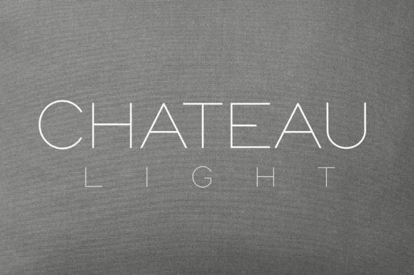 Chateau Light: A Minimal Sans Serif for Clean Digital Layouts