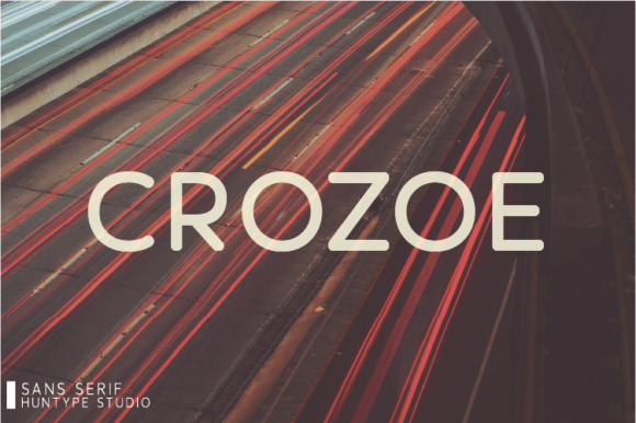 Crozoe: The Minimal Sans Serif Font for Clearer Campaign Visuals