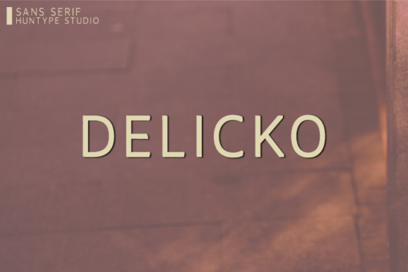 Delicko: The Minimal Sans Serif Font for Polished Brand Identity
