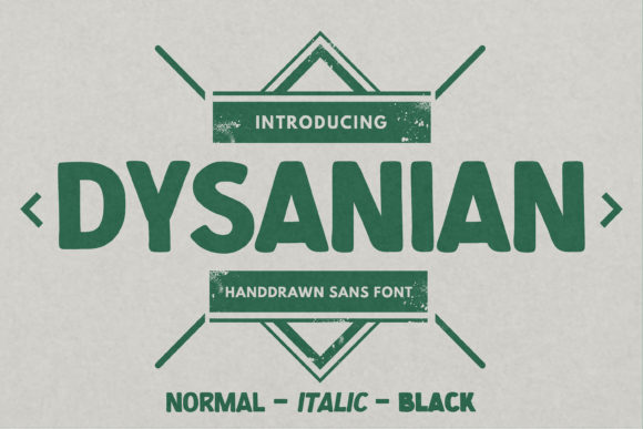 Dysanian Typeface: Stylish Sans Serif for Modern Web Design