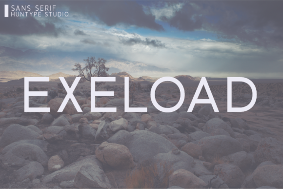 Exeload Typeface: The Minimalist Font for Clearer Campaigns