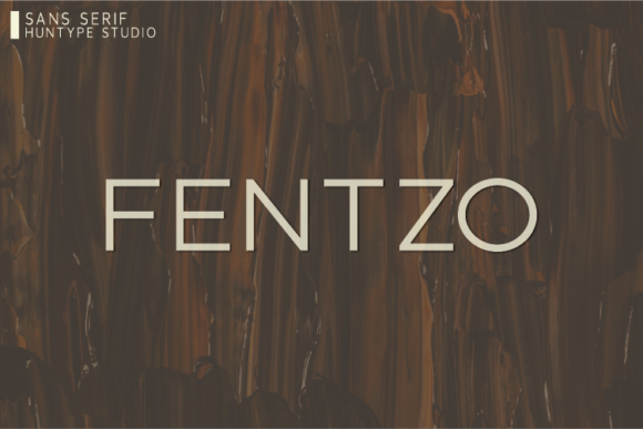 Fentzo: The Clean Sans Serif Font for Polished Brand Identity