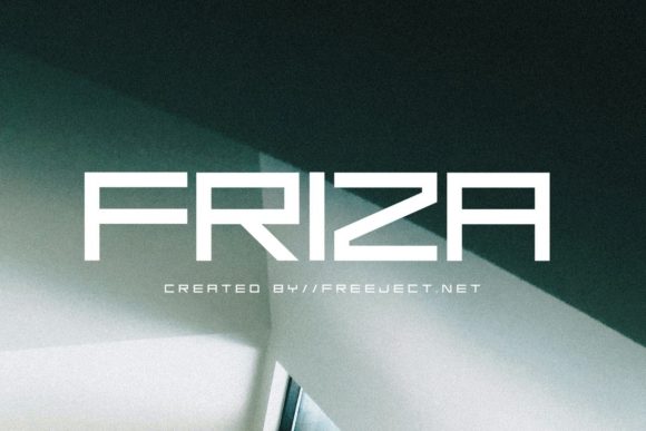 Friza Typeface Review: Bold Geometric Sans for Digital Branding