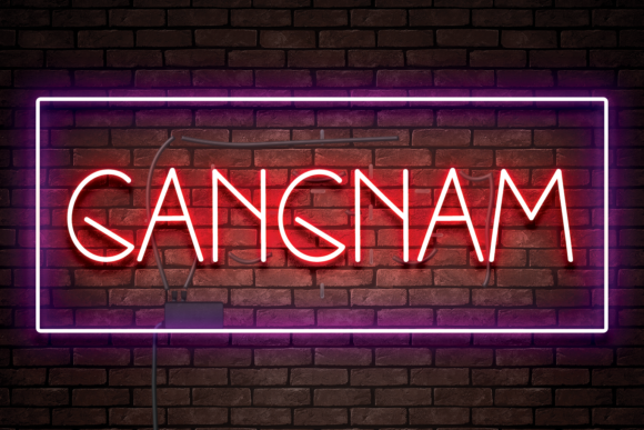 Gangnam Typeface: Elevate Your Small Business Brand Identity