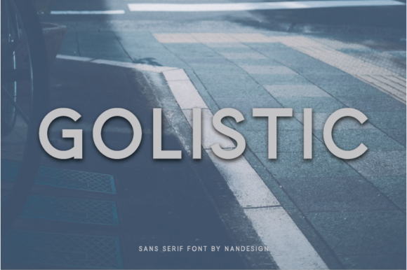 Golistic Typeface: Elevating Campaign Clarity and Brand Identity
