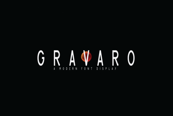 Gravaro: A Minimal Sans Serif Typeface for Clean Editorial Design