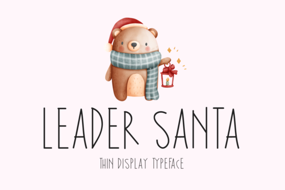 Leader Santa: The Minimal Sans Serif Font for Scroll-Stopping Visuals