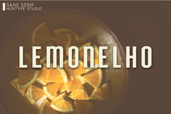 Lemonelho: The Clean Sans Serif Font for Modern Brand Identity