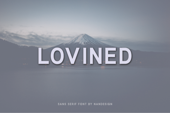 Lovined Review: A Modern Sans Serif for Bold Brand Identity