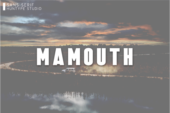 Mamouth Typeface: Elevating Editorial Design with Minimalist Sans Serif Clarity