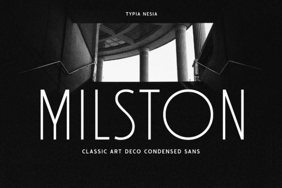 Milston: The Minimal Sans Serif Typeface for Clean Digital Design