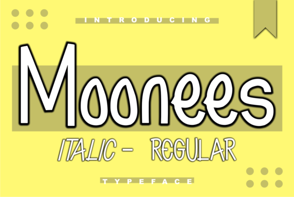 Moonees: The Cool Sans Serif Typeface for Standout Brand Identity