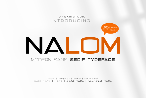 Nalom Typeface Review: A Minimal Sans Serif for Clean Brand Identity