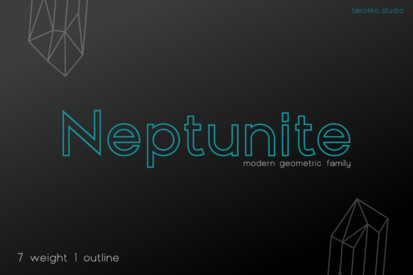 Neptunite: The Minimal Sans Serif Font for Clean Handmade Branding