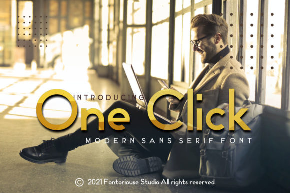 One Click Typeface Review: A Modern Sans Serif for Editorial Design