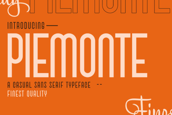 Piemonte Typeface Review: A Classic Sans Serif for Modern Brand Identity