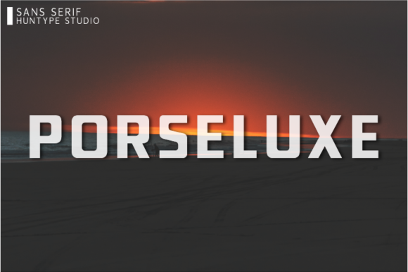 Porseluxe: A Modern Sans Serif for Polished Digital Branding