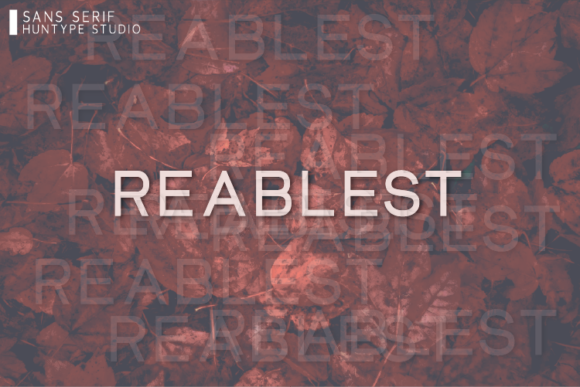 Reablest Typeface Review for Modern Web Design