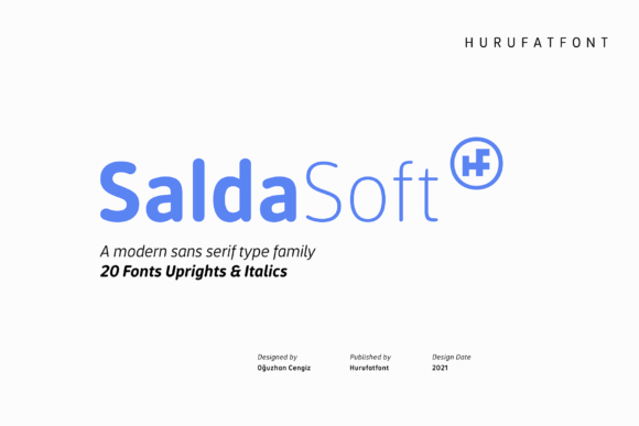 Salda Soft: The Minimal Sans Serif Font for Handmade Labels and Printables