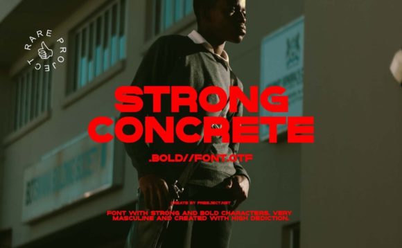 Strong Concrete Typeface: A Designer’s Review for Campaign Visuals