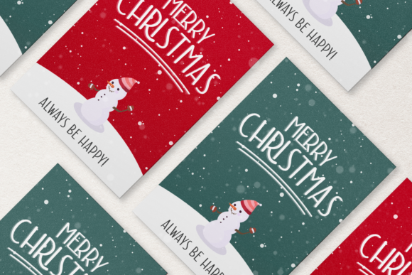 The Hohoho: A Cheerful Sans Serif Typeface for Festive Editorial Design