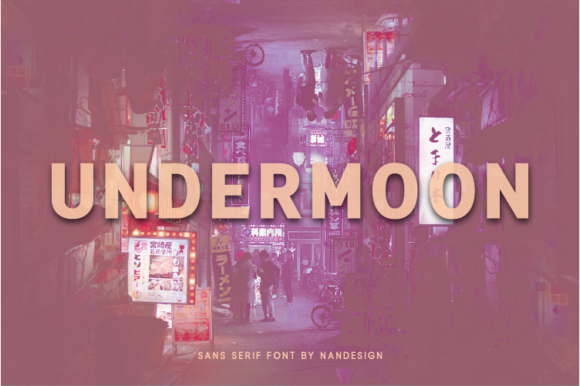Undermoon: A Minimal Sans Serif Font for Polished Brand Identity