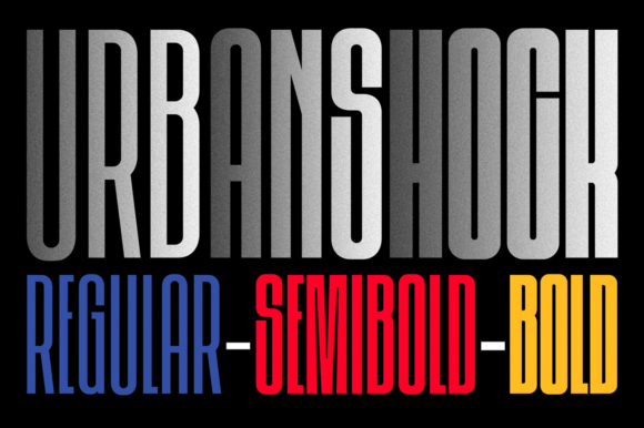 Urbanshock: A Modern Sans Serif for Editorial Clarity