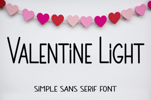Valentine Light: A Modern Sans Serif for Clean Digital Layouts