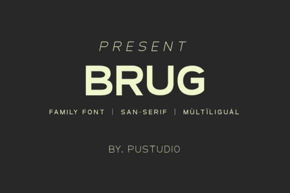 Why Brug Is the Simple Sans Serif Font That Elevates Small Business Branding